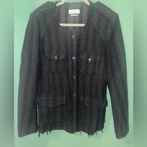 Isabel Marant Women's Black Striped Jacket